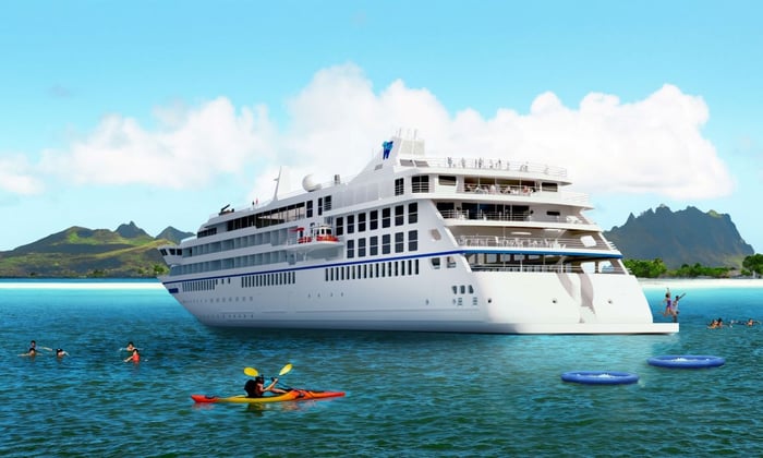 Windstar's new Star Seeker Yacht rendering