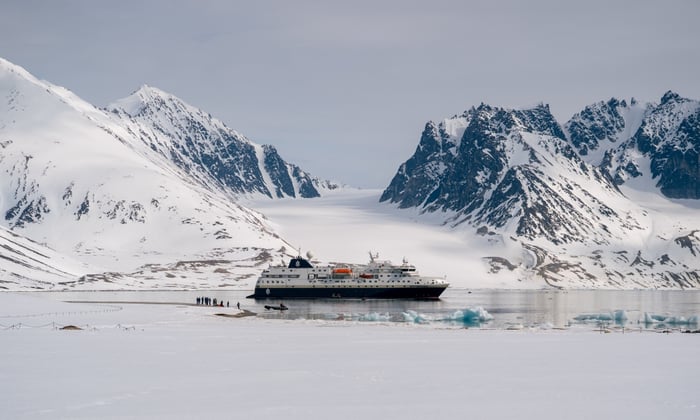 MS Spitsbergen in Svalbard