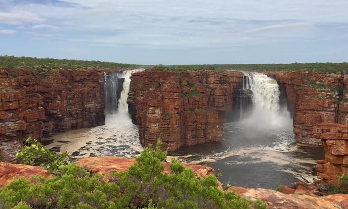 King George Twin Falls, Kimberley Region, Australia