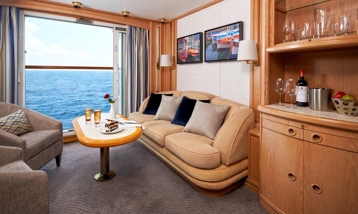 Windstar Cruises - Star Pride Balcony Suite