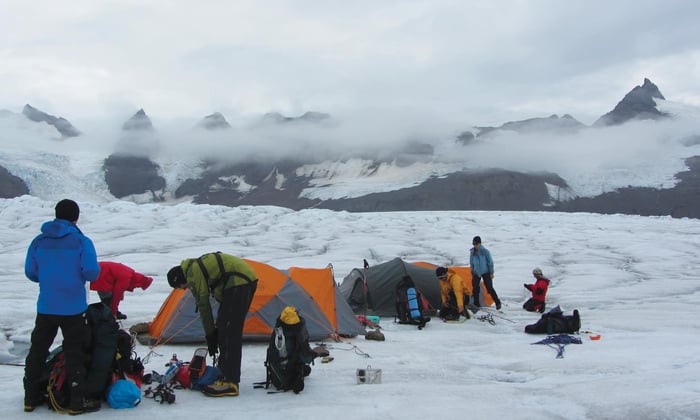 Aurora Expeditions - Camping in South Georgia