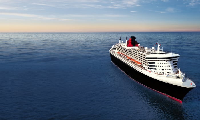 Cunard's Queen Mary 2 at sea