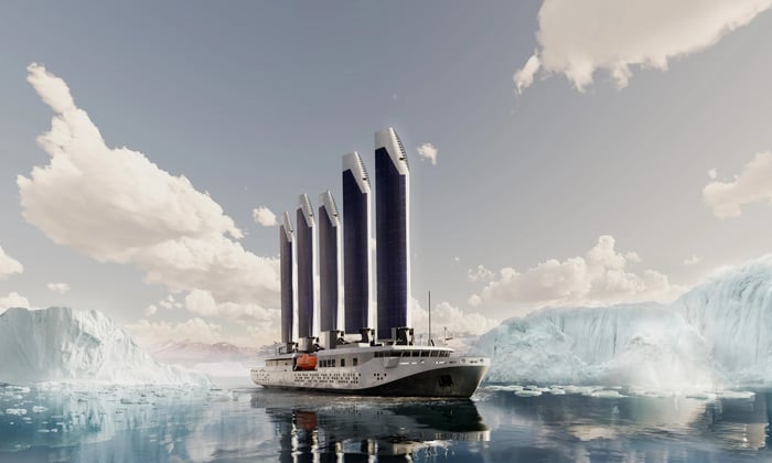 Selar's first ship, Captain Arctic