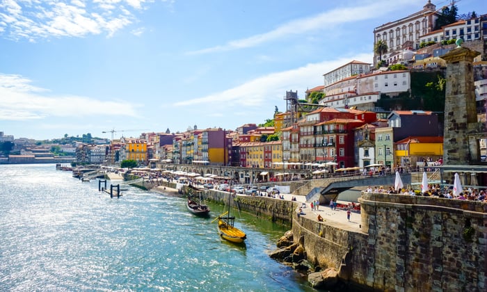 Porto Old Town embankment
