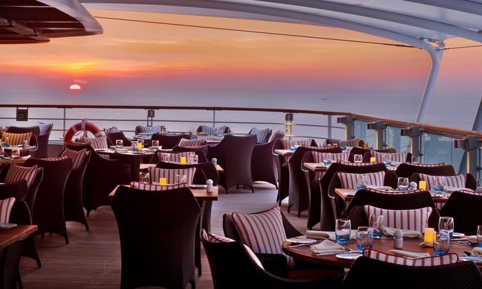Terrace on Seabourn Encore