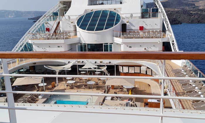 Seabourn Encore Deck view