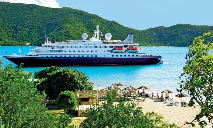 SeaDream Yacht Club in the Caribbean