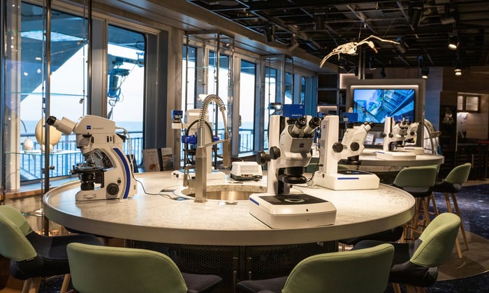 Science Centre onboard HX Expeditions' MS Roald Amundsen
