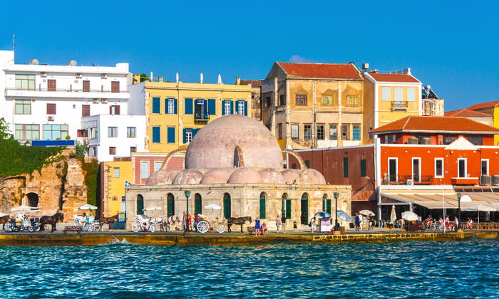 Turkish mosque in Chania, Crete