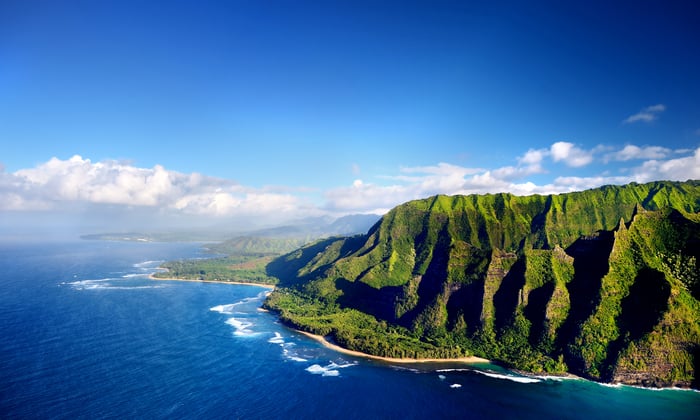The Napali Coast of Kauai, Hawaii
