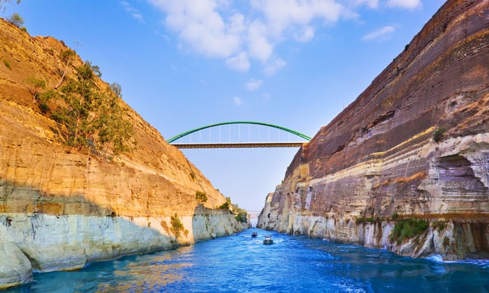 Corinth Canal, Greece