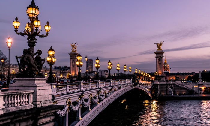 The Seine in Paris