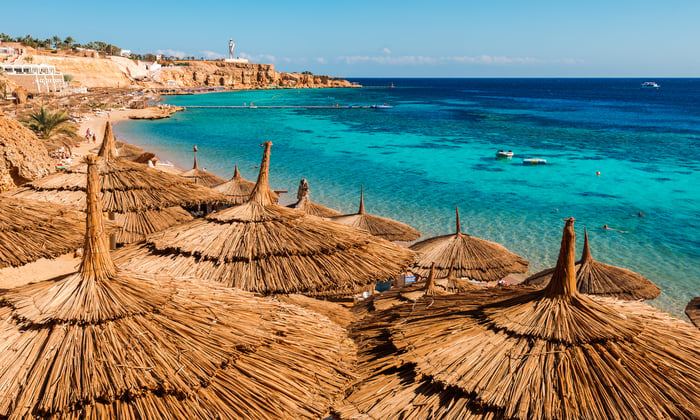 Sharm El Sheikh on the Red Sea coast