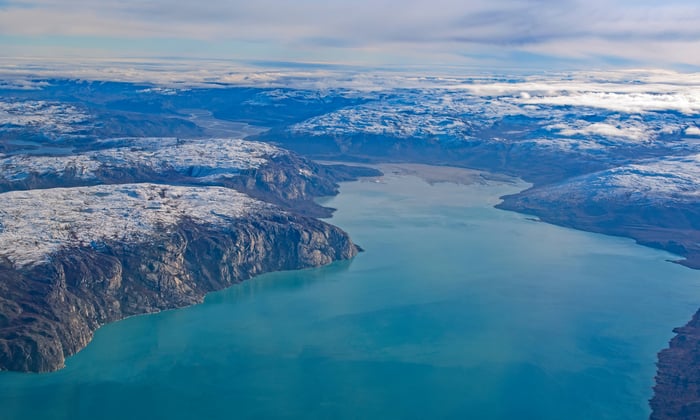 Fjords, Kangerlussuaq, Western Greenland