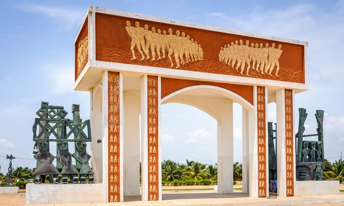 Rue des Esclaves, Ouidah, Benin