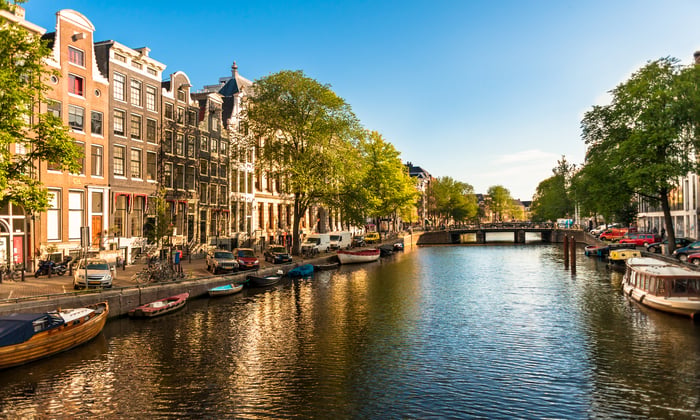 Amsterdam canal, Netherlands