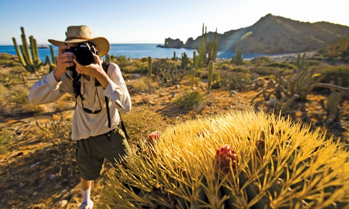 Lindblad Expeditions - Photographer in Sea of Cortez, Mexico