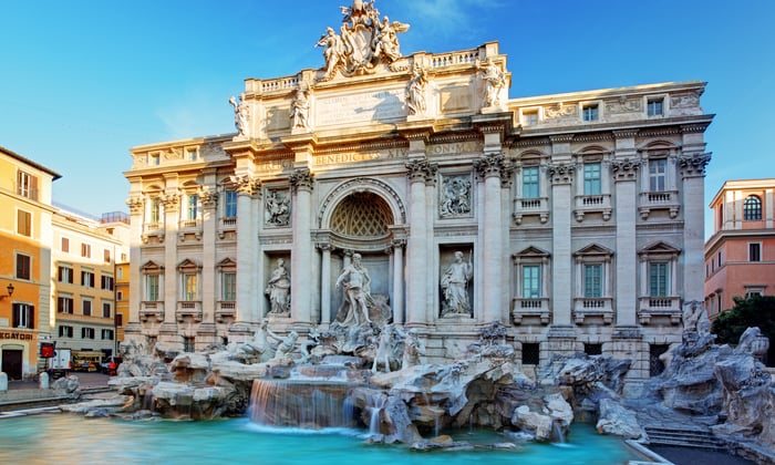 Roman Trevi Fountain