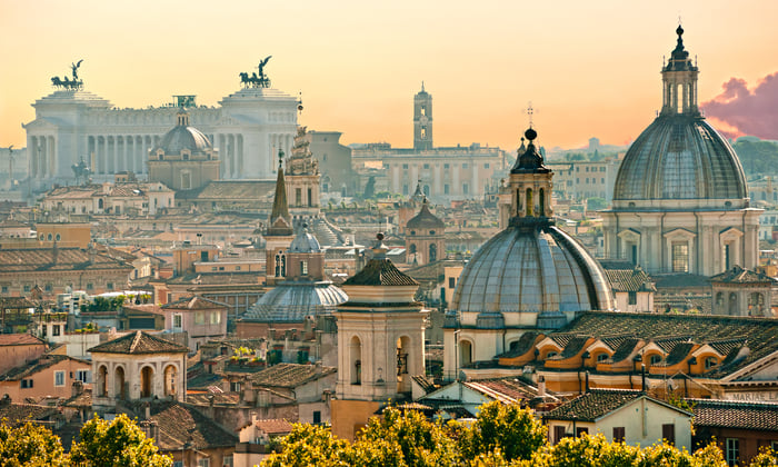 Rome skyline