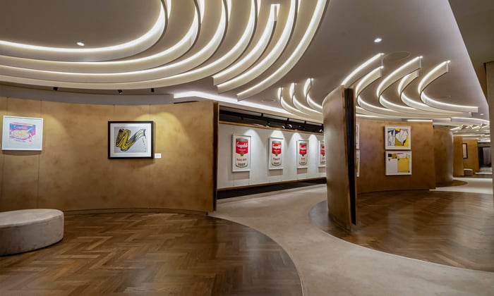 Galleria d'Arte onboard Explora I