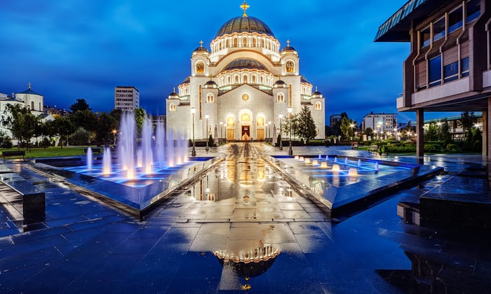 St Sava cathedral, Belgrade