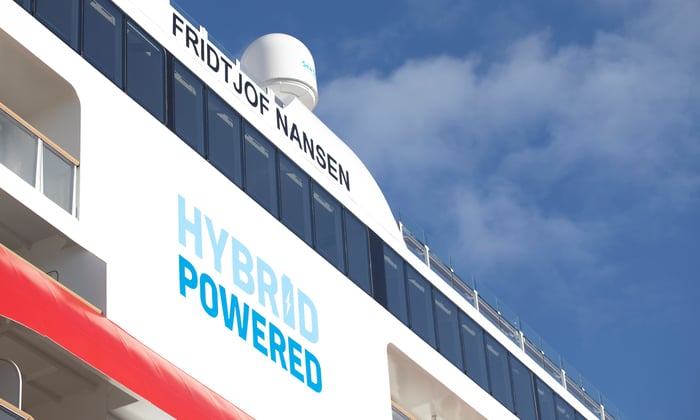 Hybrid powered MS Fridjof Nansen