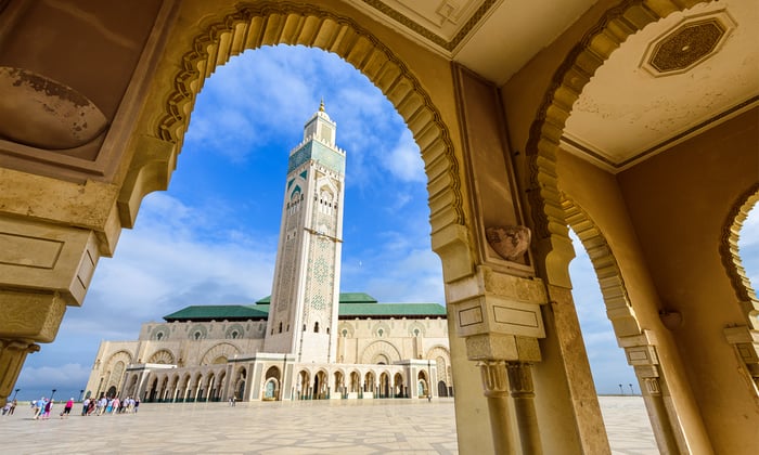 Hassan II mosque, Casablanca, Morocco