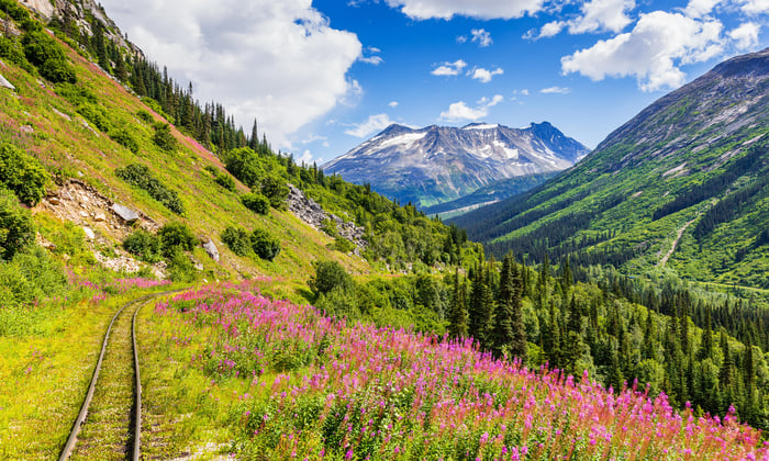 The White Pass Scenic Railway 