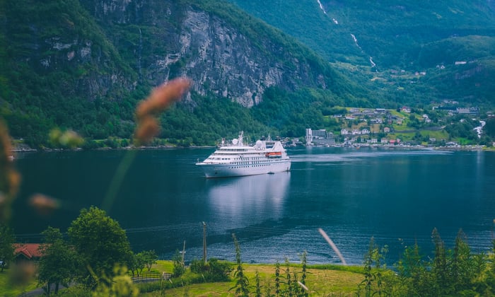Windstar Cruises - Star Legend in the Norwegian Fjords