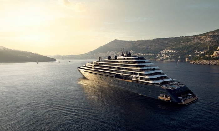 The Ritz-Carlton Yacht Collection's first yacht, Evrima