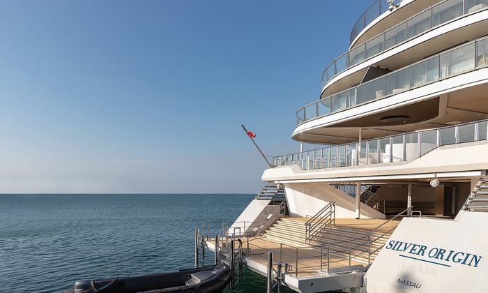 Zodiac from Silversea's Silver Origin