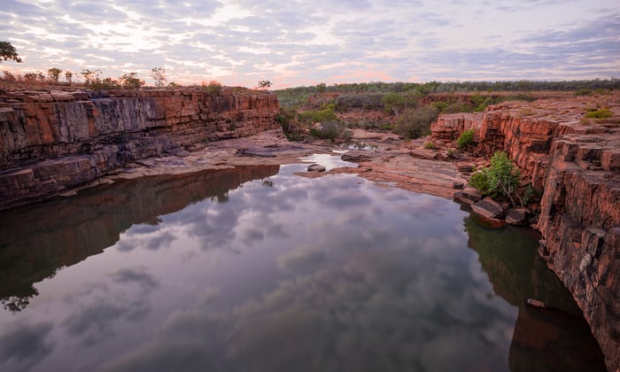 Bindoola Gorge in the Kimberley, Australia