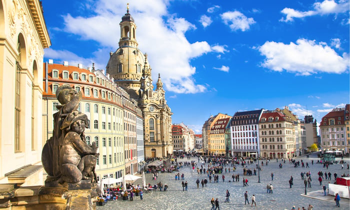 Frauenkirche church, Dresden, Germany