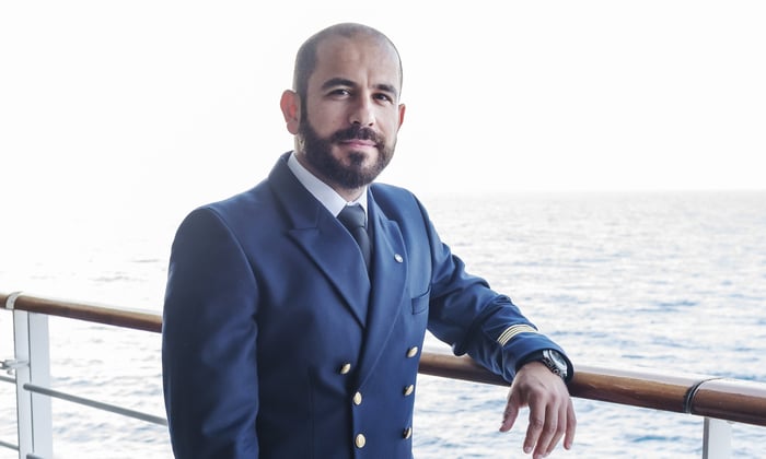 Le Commandant Charcot captain Charbel Daher