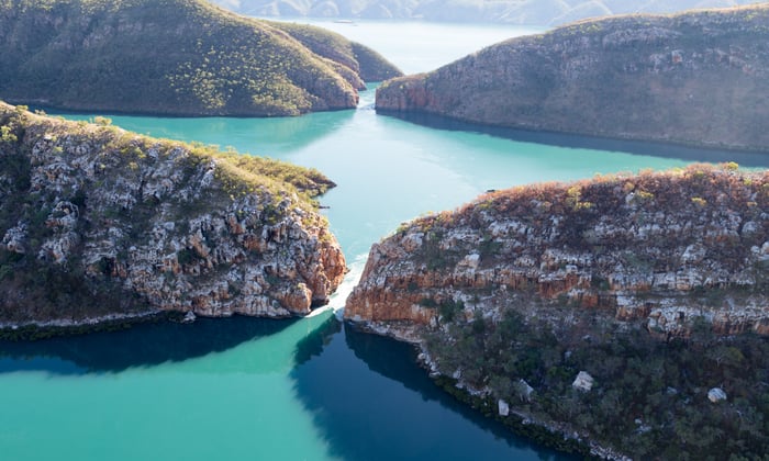 Horizontal Falls, Talbot Bay in the Kimberley region of Australia