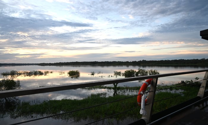 Scenery on board Aqua Nera's Amazon River cruise