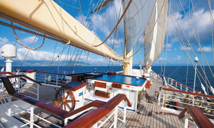 Star Clipper deck