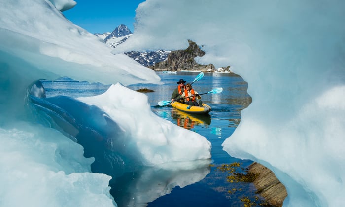 Lindblad Expeditions - Kayaking in Greenland