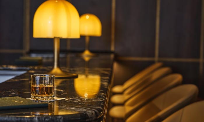 The S.A.L.T. Bar on board Silversea's new ship Silver Moon