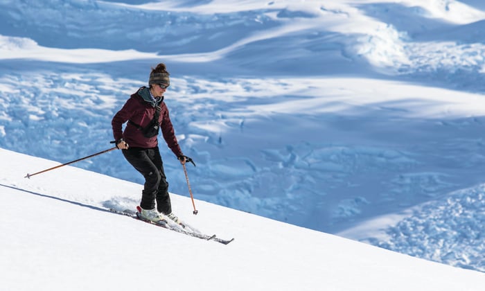 Aurora Expeditions - Cross country skiing in Antarctica