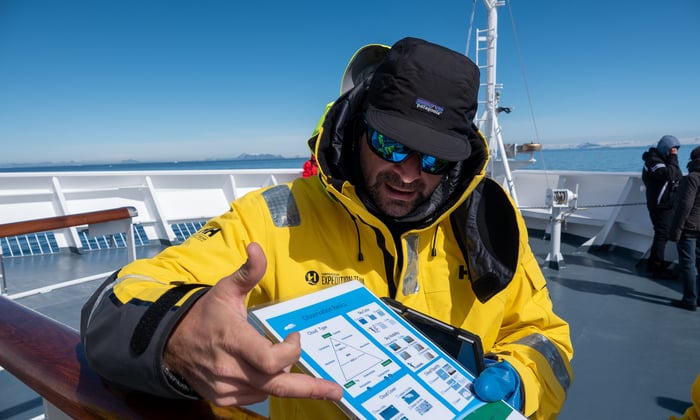 Cloud observation on a Hurtigruten expedition cruise
