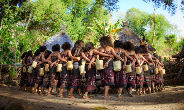 Takpala traditional village in Alor