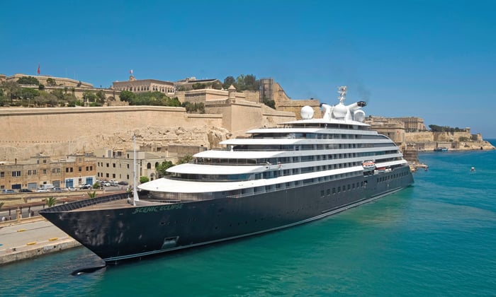 Scenic Eclipse in Valletta, Malta