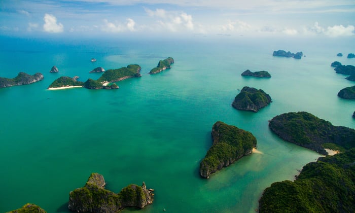 Cat Ba Islands in Haiphong, Vietnam