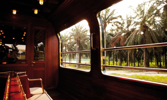 View from the Eastern & Oriental Express
