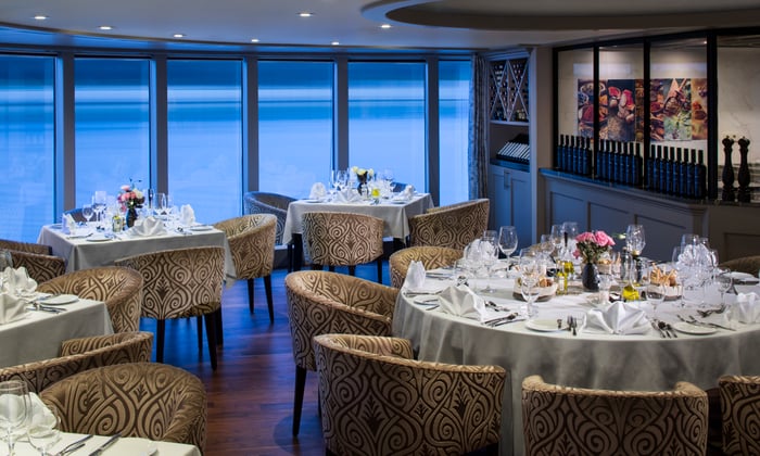 AmaWaterways - Chef's Table restaurant