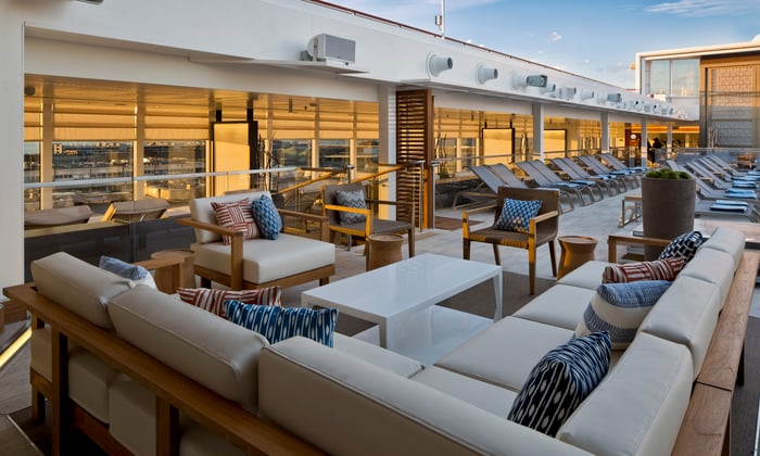 Viking Ocean Cruises - Main pool