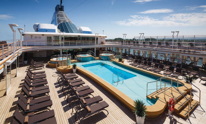 Silver Spirit pool deck