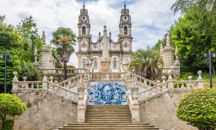 Nossa Senhora de Remedios in Lamego, Portugal