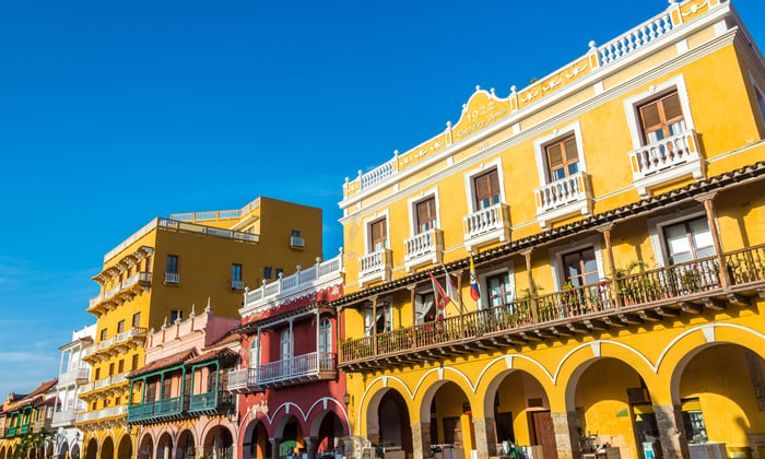 Colonial centre, Cartagena, Colombia